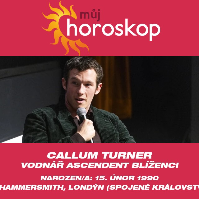 Callum Turner: Vliv vody na jeho hvězdnou kariéru