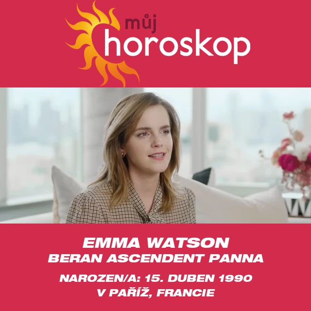 Emma Watson: Předpověď pro znamení Berana