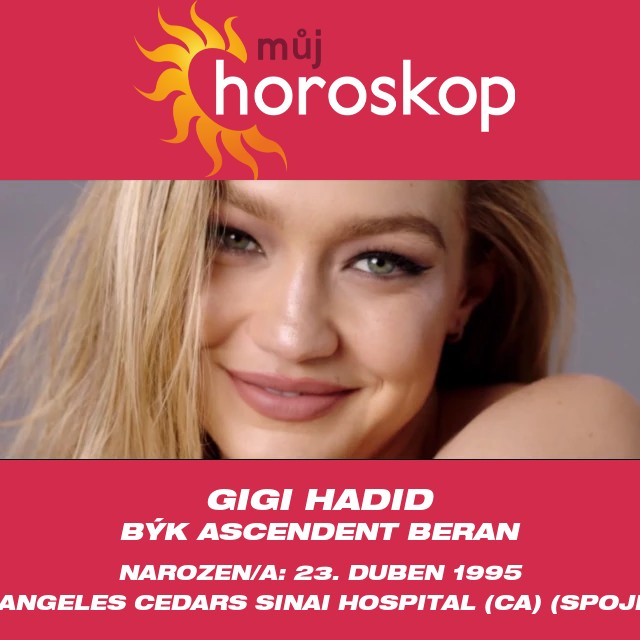 Astrologický portrét Gigi Hadid jako Býk