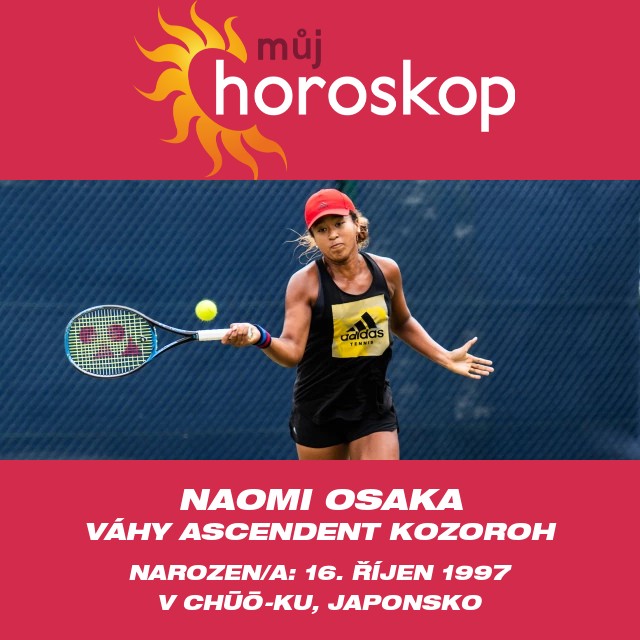 Naomi Osaka: Hvězdný vliv znamení Váhy