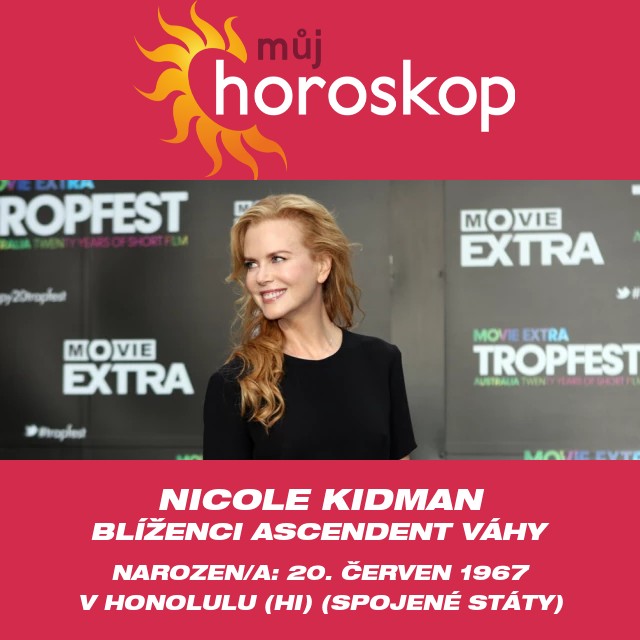 Nicole Kidman: Odhalení hvězdy Blíženců