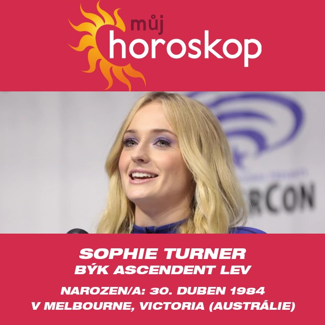 Sophie Turner a její vlastnosti jako Býk