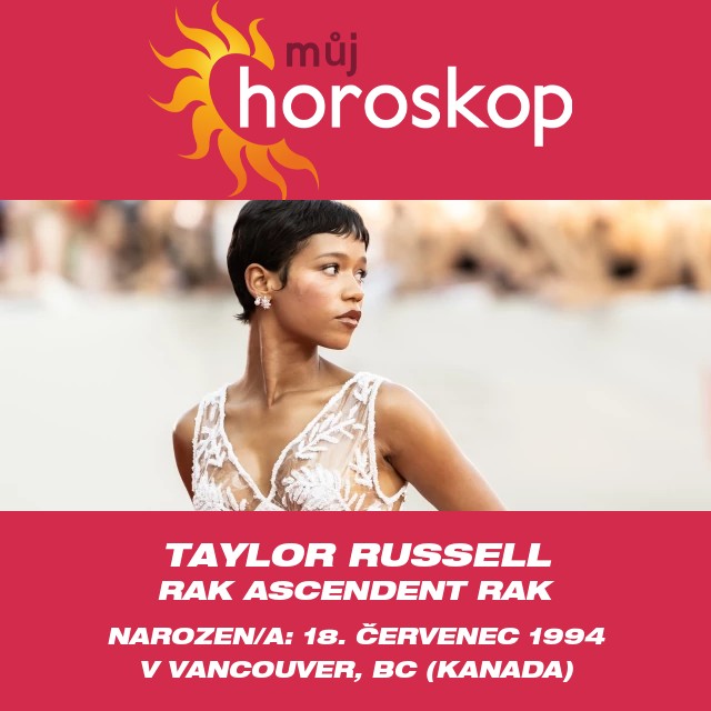 Astrologický profil Taylor Russell ve znamení Raka