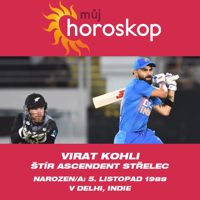 Virat Kohli: Astrologický vliv znamení Štíra