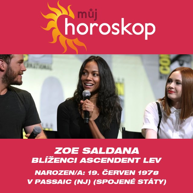 Zoe Saldana: Charismatická hvězda Blíženců