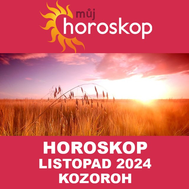 Horoskop na měsíc na listopad 2024 pro Kozoroh