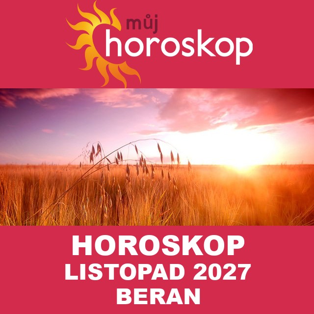 Horoskop na měsíc na listopad 2027 pro Beran