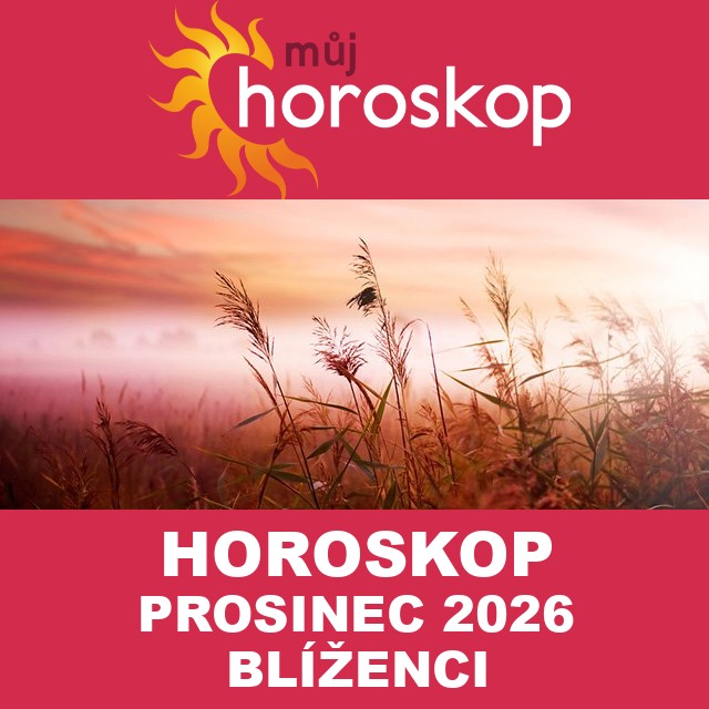 Horoskop na měsíc na prosinec 2026 pro Blíženci